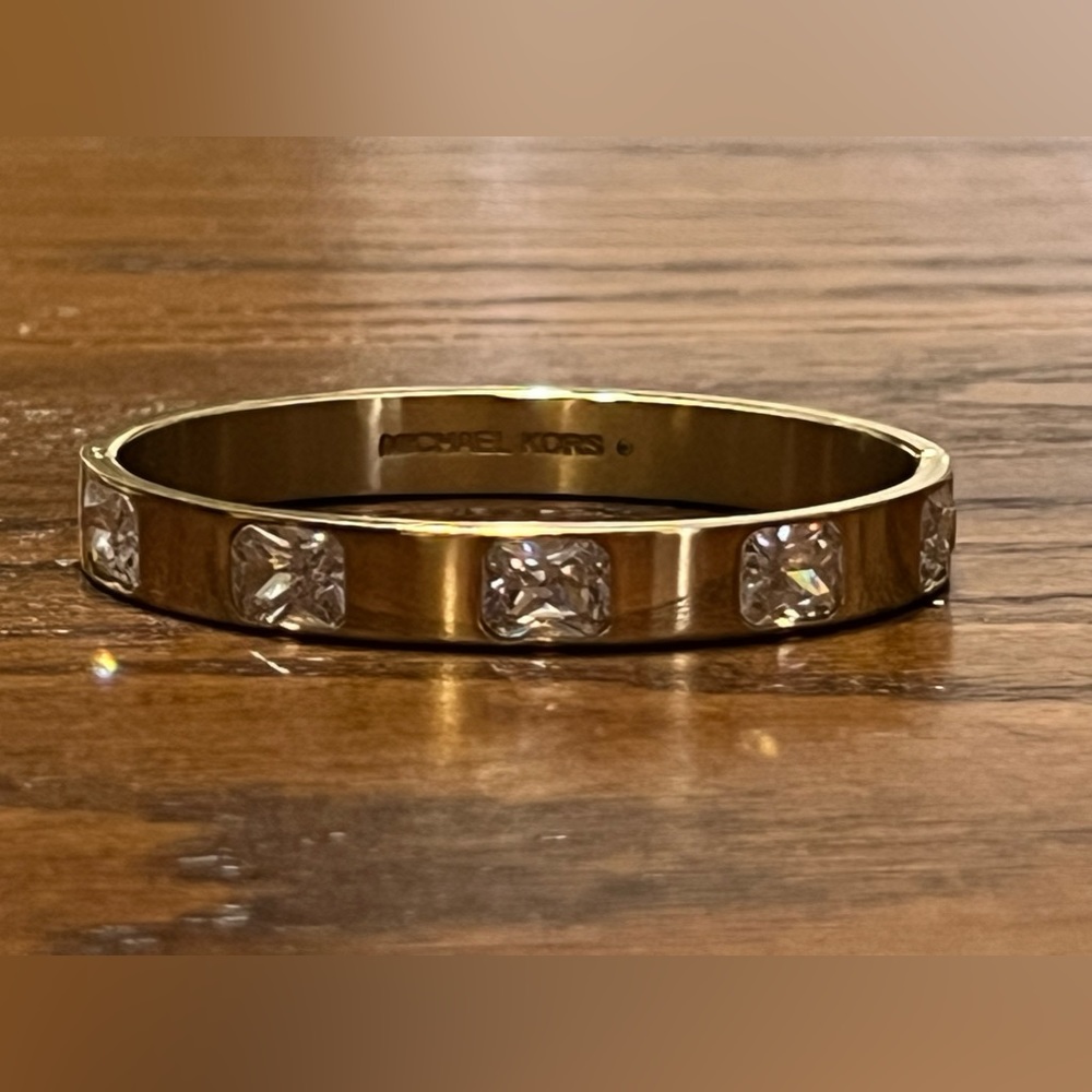 Michael Kors Rhinestone bangle bracelet